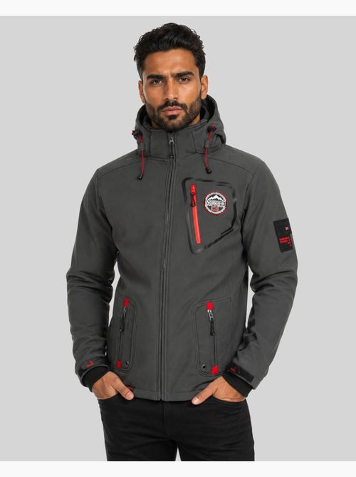 Giacca softshell con cappuccio tacebook – geographical norway - Kiabi Giacca softshell con cappuccio tacebook – geographical norway - Kiabi