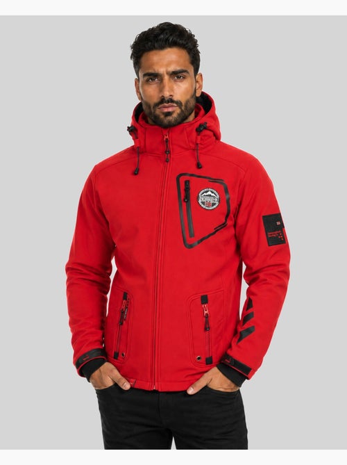 Giacca softshell con cappuccio tacebook – geographical norway - Kiabi Giacca softshell con cappuccio tacebook – geographical norway - Kiabi
