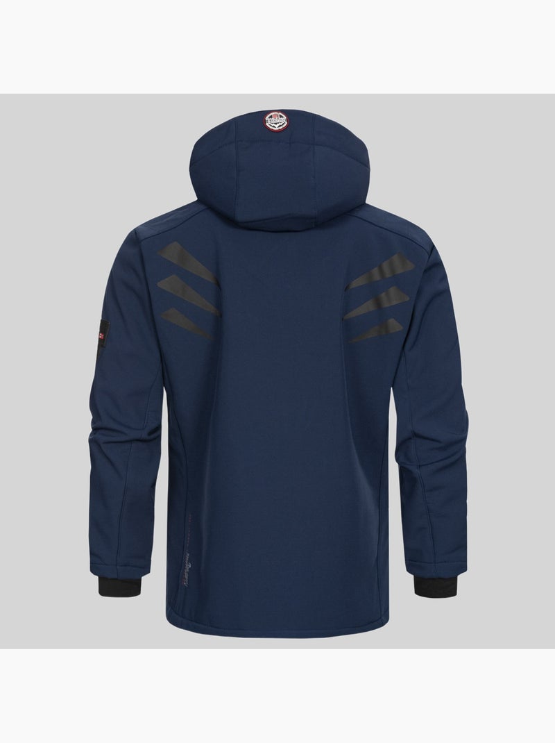 Giacca softshell con cappuccio tacebook – geographical norway Rosso - Kiabi