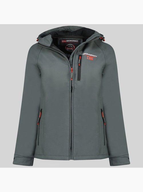 Giacca softshell con cappuccio tacer – geographical norway - Kiabi Giacca softshell con cappuccio tacer – geographical norway - Kiabi