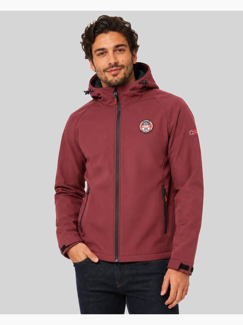 Giacca softshell con cappuccio tamigobadge – geographical norway - Kiabi Giacca softshell con cappuccio tamigobadge – geographical norway - Kiabi
