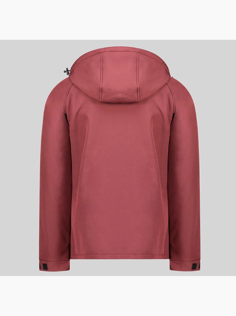 Giacca softshell con cappuccio tamigobadge – geographical norway Bordeaux - Kiabi