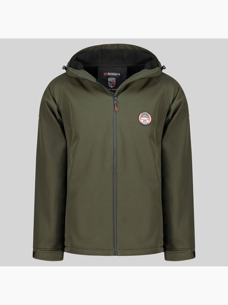 Giacca softshell con cappuccio tamigobadge – geographical norway Cachi - Kiabi