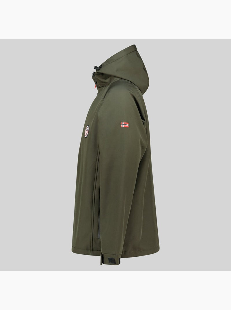 Giacca softshell con cappuccio tamigobadge – geographical norway Cachi - Kiabi