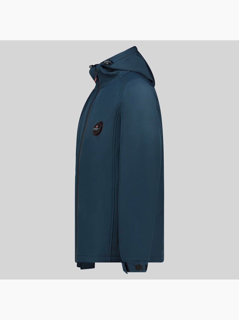 Giacca softshell con cappuccio tamigoglass – geographical norway Blu marino - Kiabi