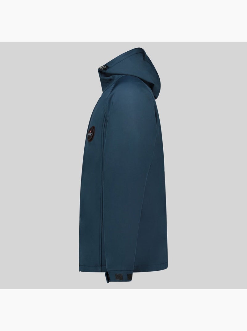 Giacca softshell con cappuccio tamigoglass – geographical norway Blu marino - Kiabi