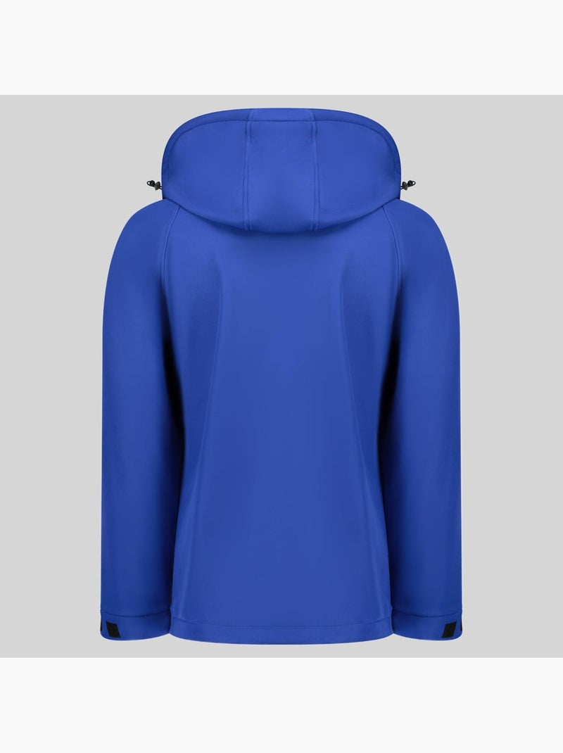 Giacca softshell con cappuccio tamigoglass – geographical norway Blu reale - Kiabi