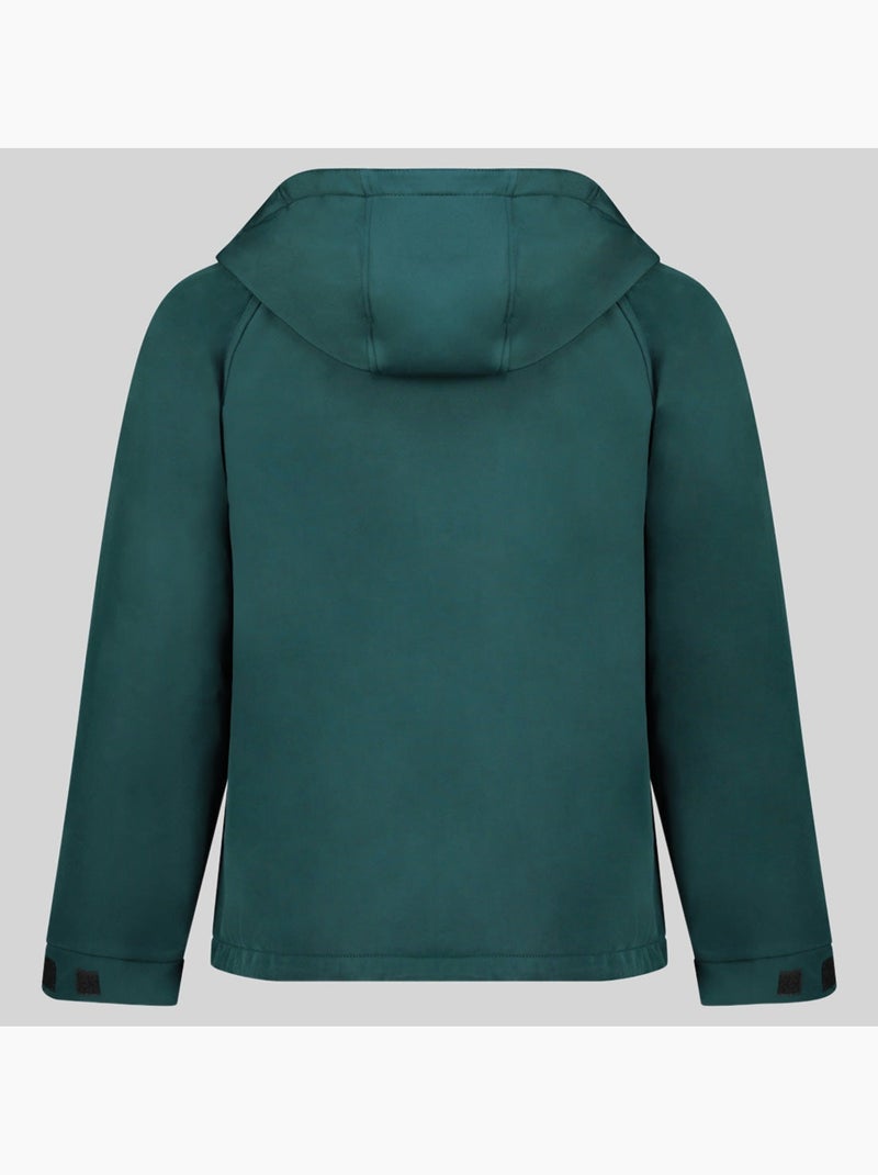Giacca softshell con cappuccio tamigoglass – geographical norway Verde scuro - Kiabi