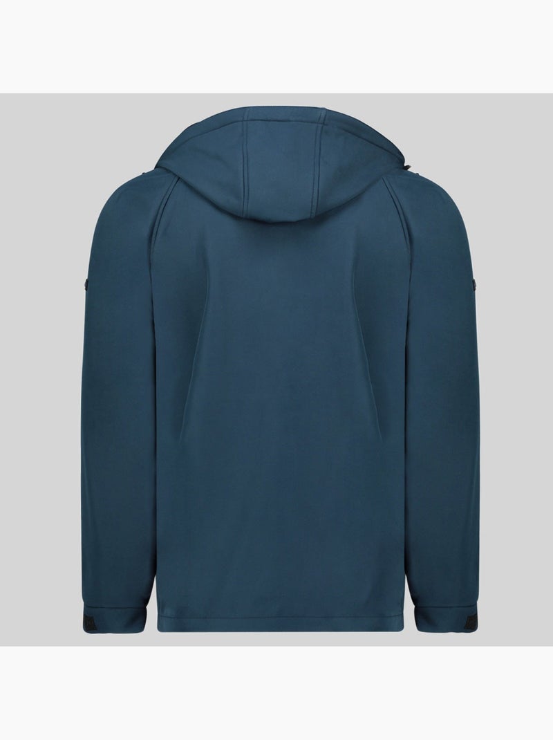 Giacca softshell con cappuccio tamigolor – geographical norway Blu marino - Kiabi