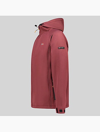 Giacca softshell con cappuccio tamigolor – geographical norway