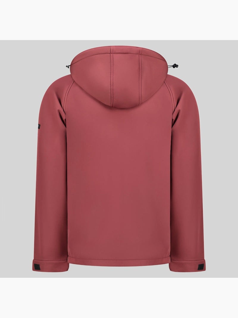 Giacca softshell con cappuccio tamigolor – geographical norway Bordeaux - Kiabi