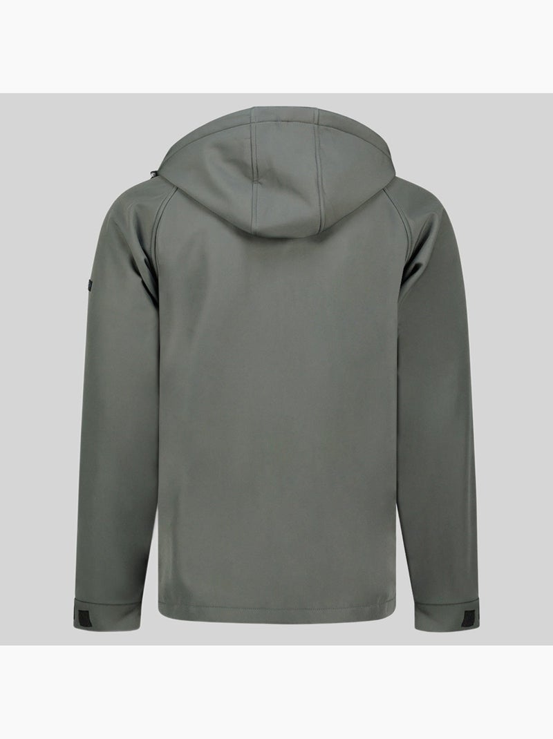 Giacca softshell con cappuccio tamigolor – geographical norway Grigio scuro - Kiabi