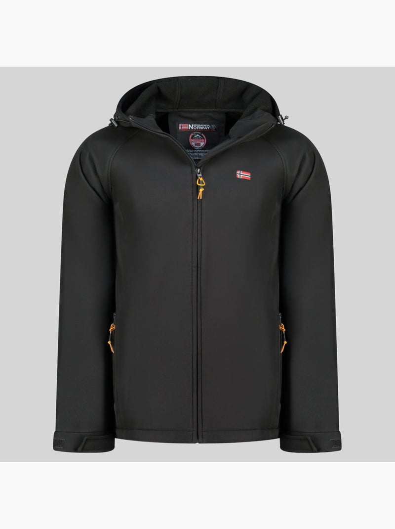 Giacca softshell con cappuccio tamigolor – geographical norway Nero - Kiabi