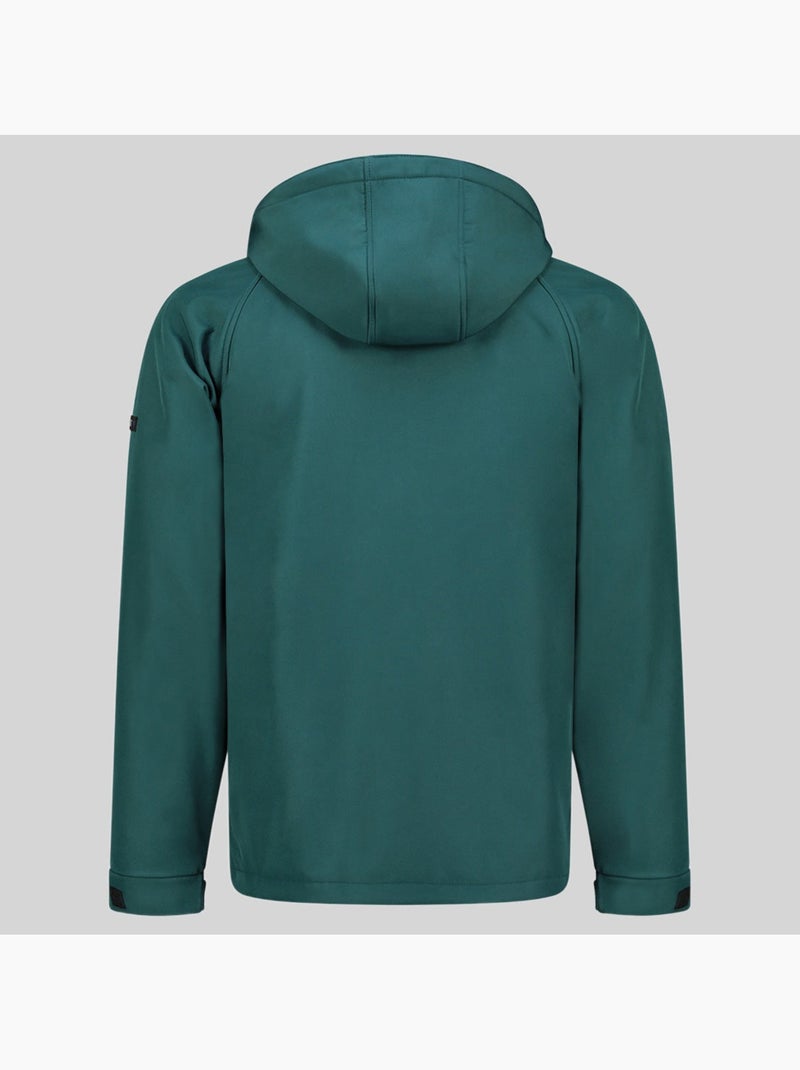 Giacca softshell con cappuccio tamigolor – geographical norway Verde scuro - Kiabi