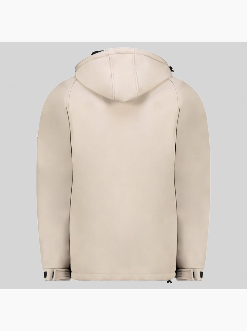 Giacca softshell con cappuccio tamigotal – geographical norway Beige - Kiabi