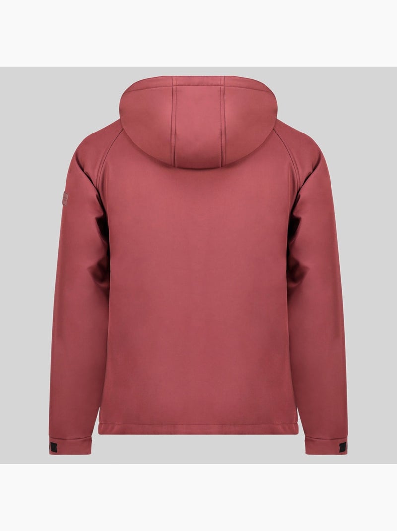 Giacca softshell con cappuccio tamigotal – geographical norway Bordeaux - Kiabi