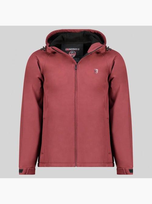 Giacca softshell con cappuccio tamigotal – geographical norway - Kiabi