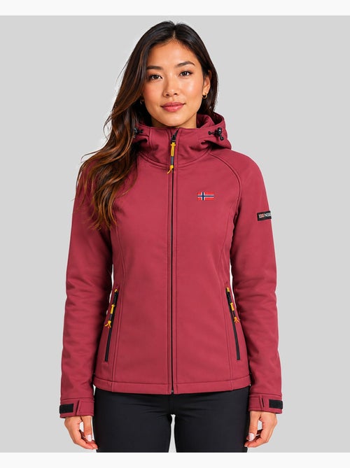 Giacca softshell con cappuccio tamilalor – geographical norway - Kiabi