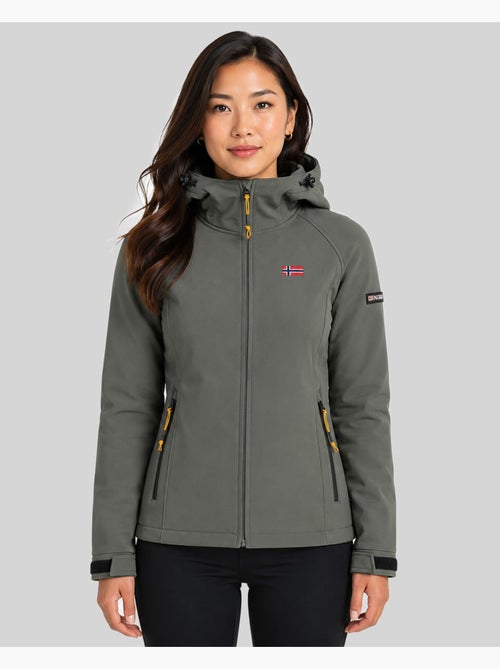 Giacca softshell con cappuccio tamilalor – geographical norway - Kiabi Giacca softshell con cappuccio tamilalor – geographical norway - Kiabi