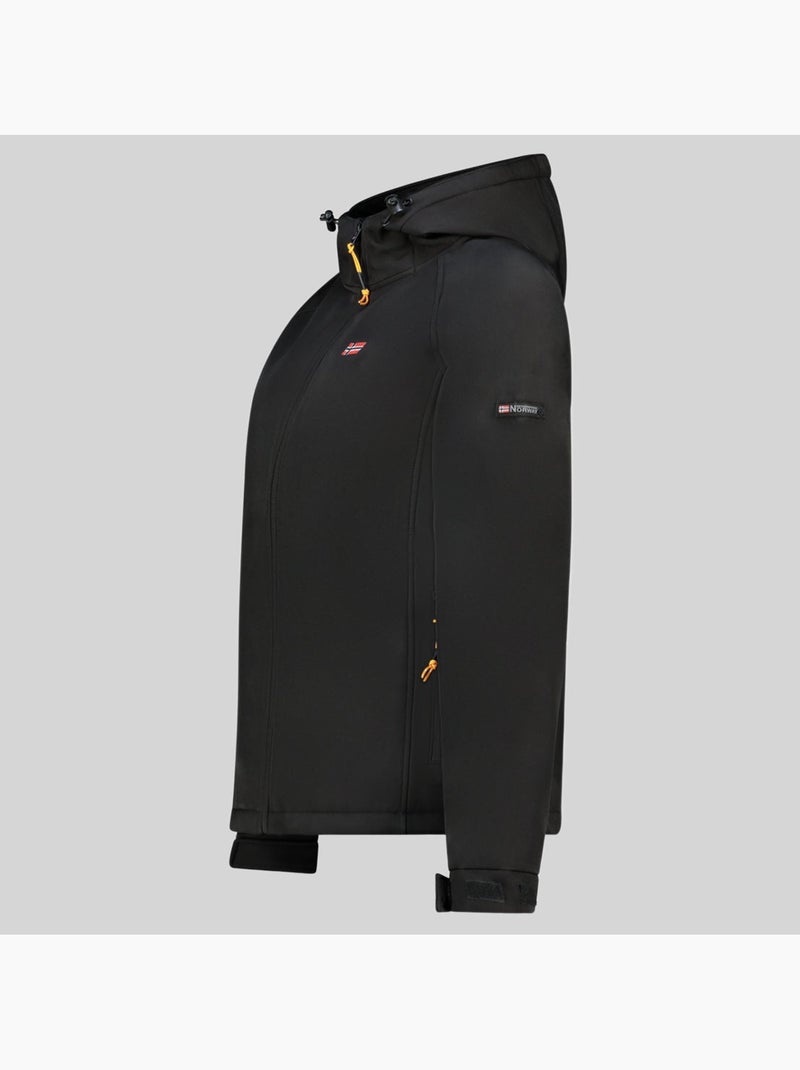 Giacca softshell con cappuccio tamilalor – geographical norway Nero - Kiabi