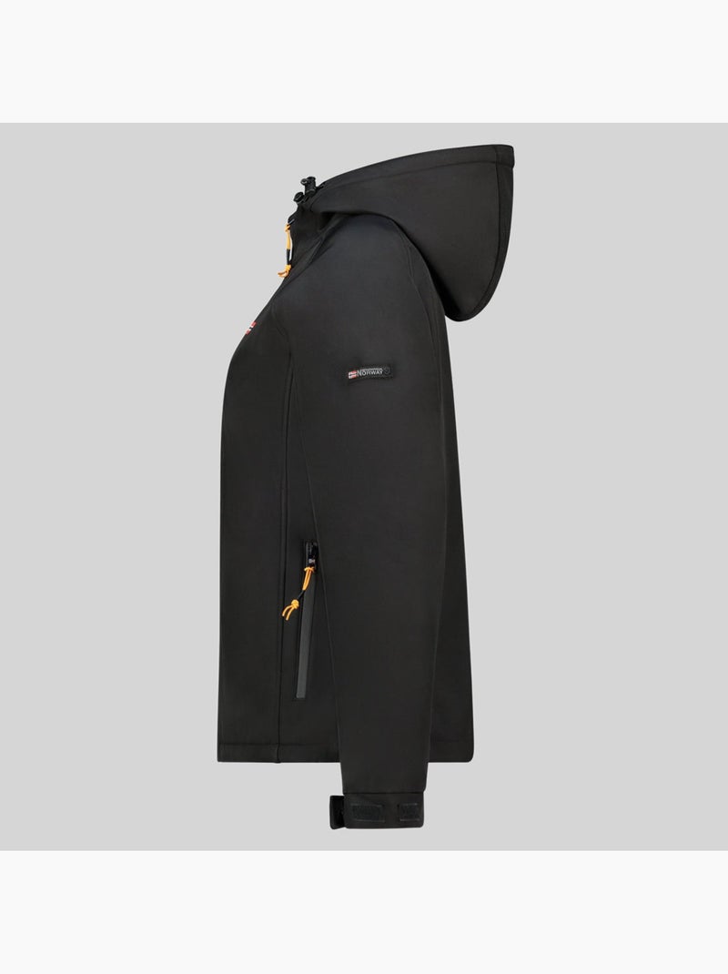 Giacca softshell con cappuccio tamilalor – geographical norway Nero - Kiabi