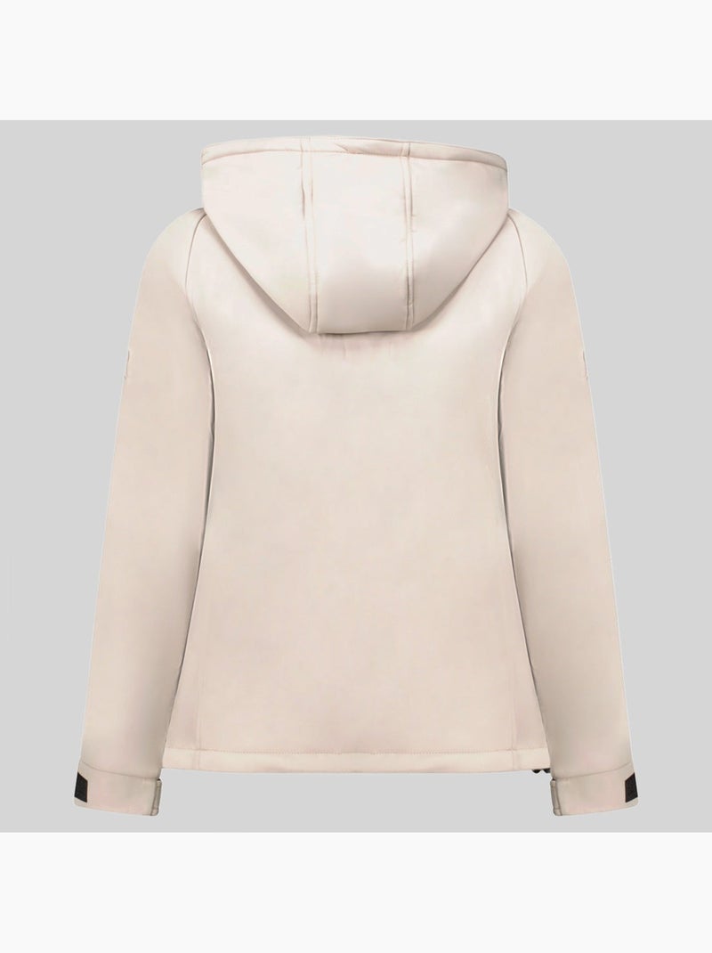 Giacca softshell con cappuccio tamilatal – geographical norway Beige - Kiabi