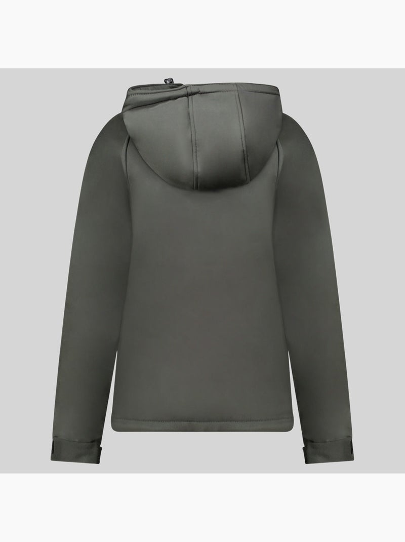 Giacca softshell con cappuccio tamilatal – geographical norway Grigio scuro - Kiabi