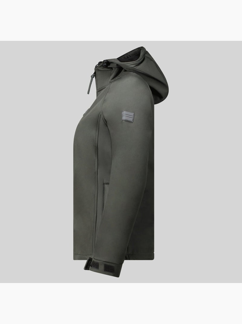 Giacca softshell con cappuccio tamilatal – geographical norway Grigio scuro - Kiabi