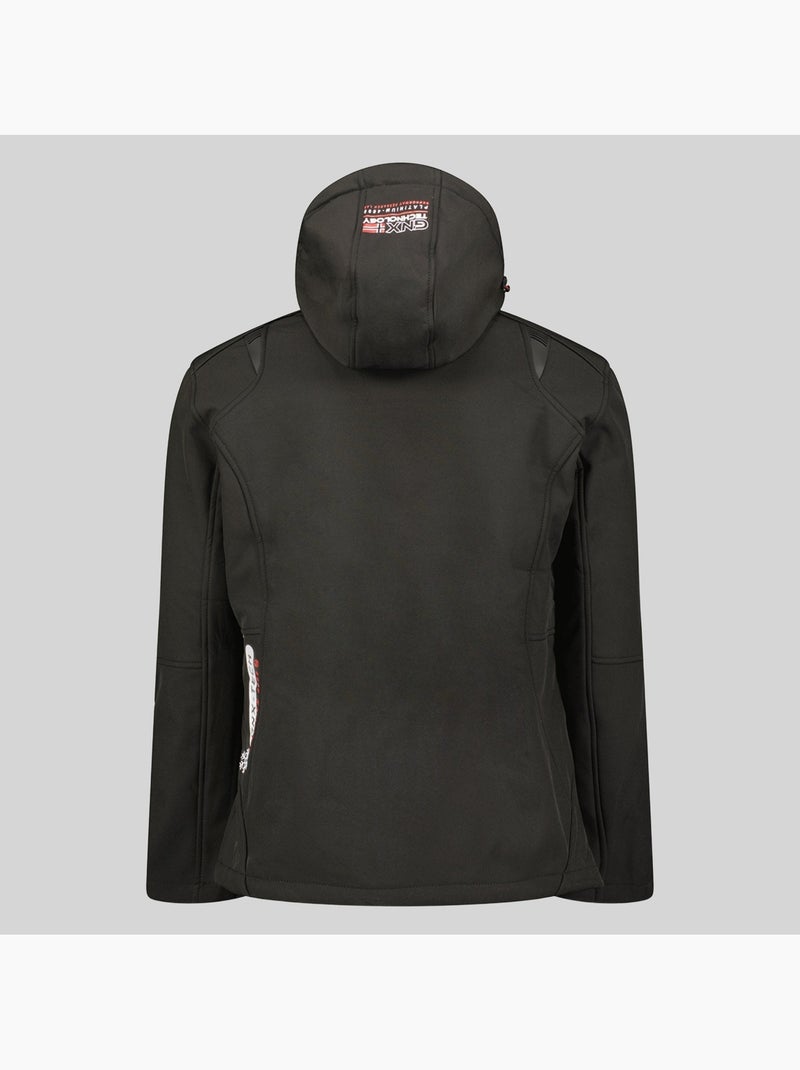 Giacca softshell con cappuccio tanada – geographical norway Nero - Kiabi