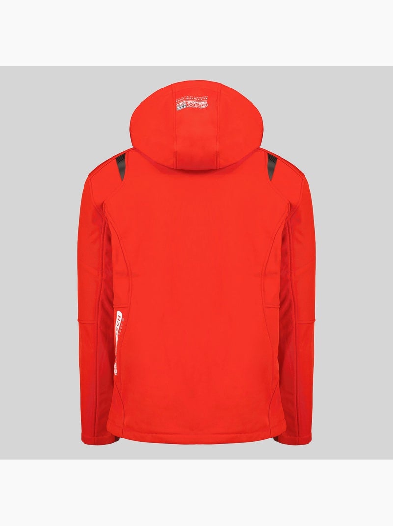 Giacca softshell con cappuccio tanada – geographical norway Rosso - Kiabi