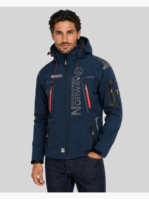 Giacca softshell con cappuccio techno – geographical norway - Kiabi Giacca softshell con cappuccio techno – geographical norway - Kiabi