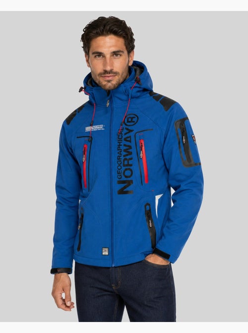 Giacca softshell con cappuccio techno – geographical norway - Kiabi Giacca softshell con cappuccio techno – geographical norway - Kiabi