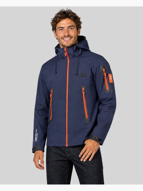 Giacca softshell con cappuccio tezip – geographical norway - Kiabi Giacca softshell con cappuccio tezip – geographical norway - Kiabi