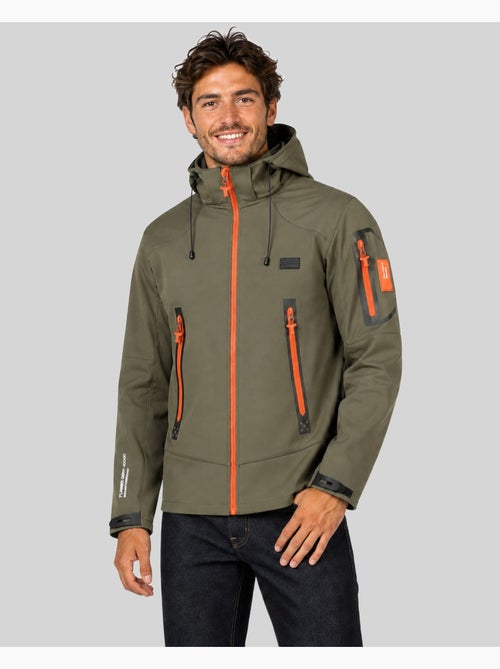 Giacca softshell con cappuccio tezip – geographical norway - Kiabi Giacca softshell con cappuccio tezip – geographical norway - Kiabi