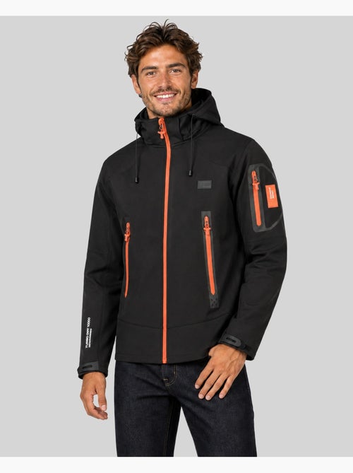 Giacca softshell con cappuccio tezip – geographical norway - Kiabi Giacca softshell con cappuccio tezip – geographical norway - Kiabi