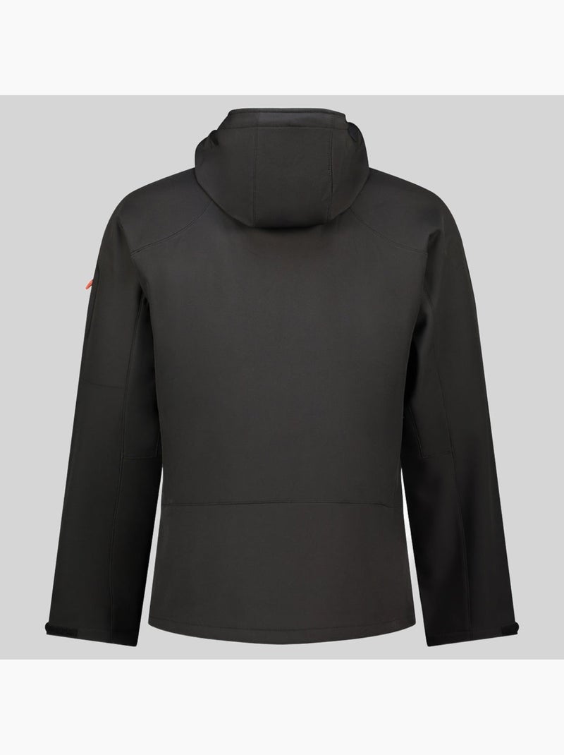Giacca softshell con cappuccio tezip – geographical norway Nero - Kiabi
