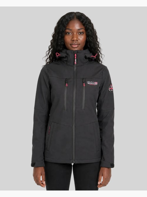 Giacca softshell con cappuccio timmex – geographical norway - Kiabi Giacca softshell con cappuccio timmex – geographical norway - Kiabi