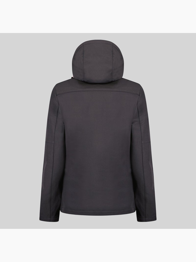 Giacca softshell con cappuccio timmex – geographical norway Blu marino - Kiabi