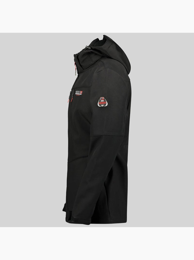 Giacca softshell con cappuccio timmex – geographical norway Blu marino - Kiabi