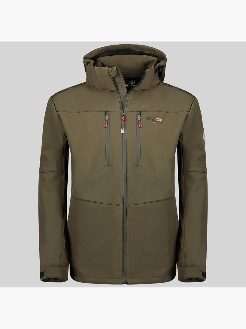 Giacca softshell con cappuccio timmex – geographical norway Cachi - Kiabi