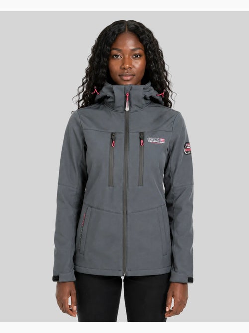 Giacca softshell con cappuccio timmex – geographical norway - Kiabi Giacca softshell con cappuccio timmex – geographical norway - Kiabi