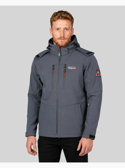 Giacca softshell con cappuccio timmex – geographical norway - Kiabi Giacca softshell con cappuccio timmex – geographical norway - Kiabi