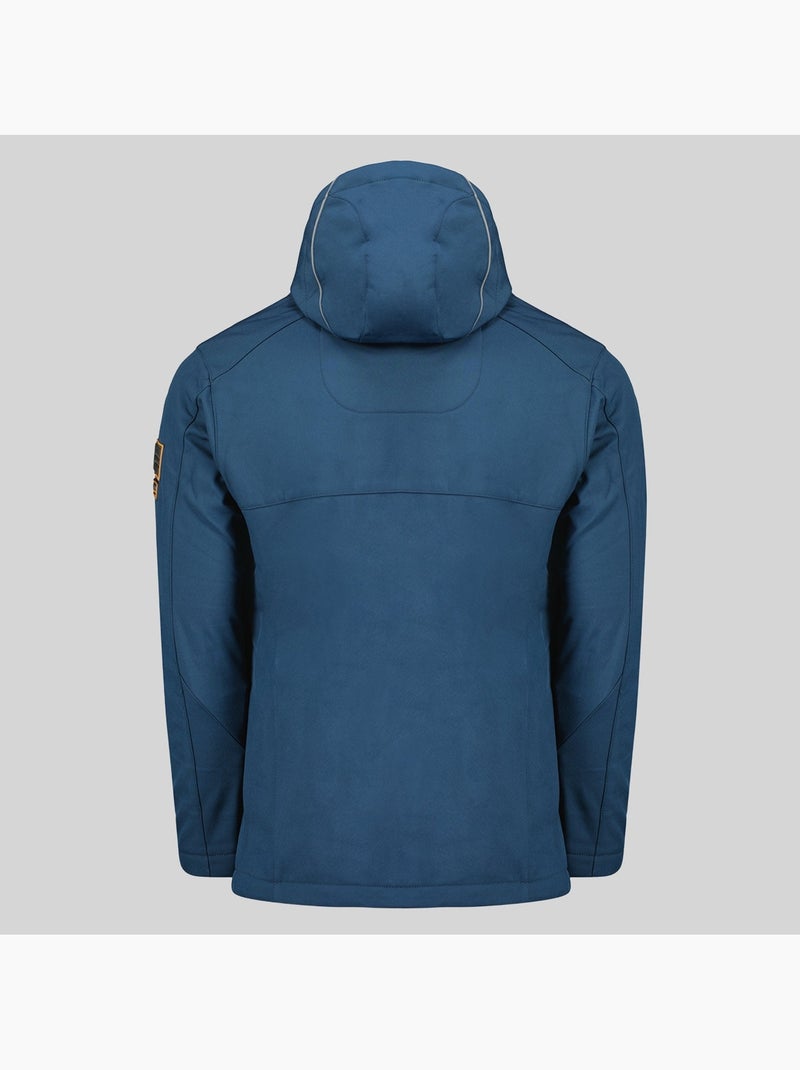 Giacca softshell con cappuccio topere – geographical norway Blu marino - Kiabi