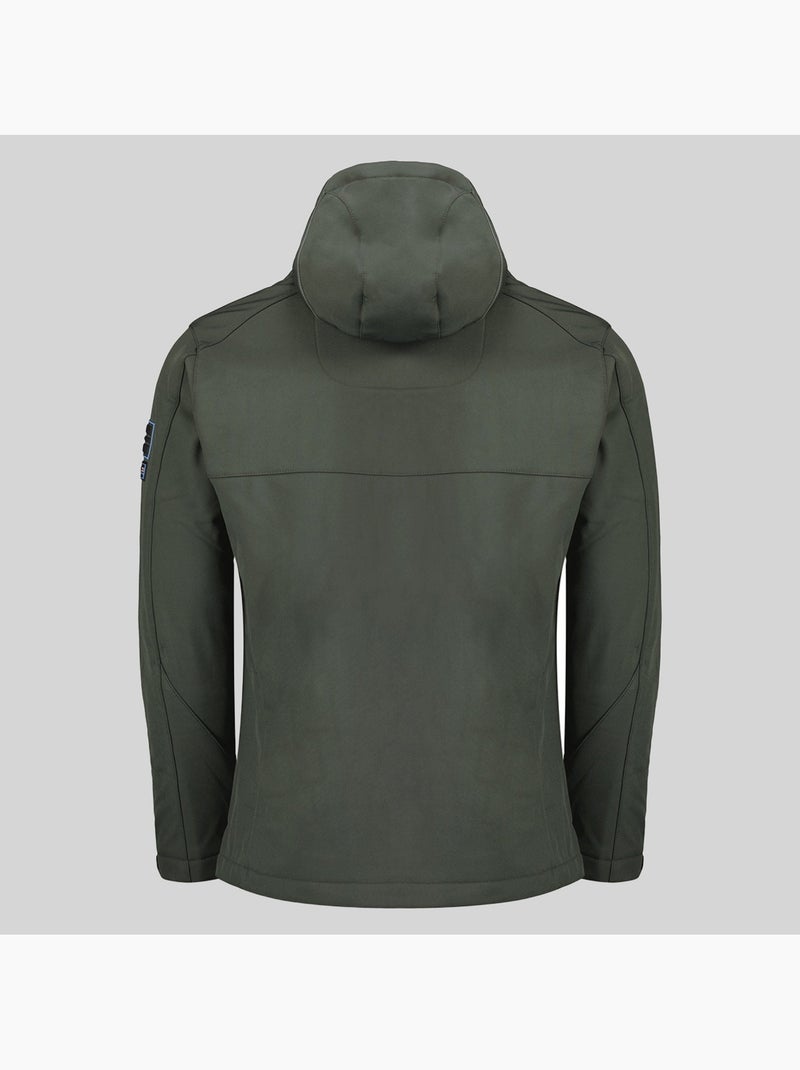 Giacca softshell con cappuccio topere – geographical norway Grigio scuro - Kiabi
