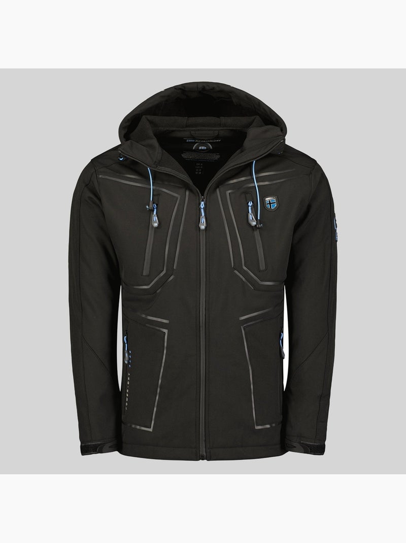 Giacca softshell con cappuccio topere – geographical norway Nero - Kiabi