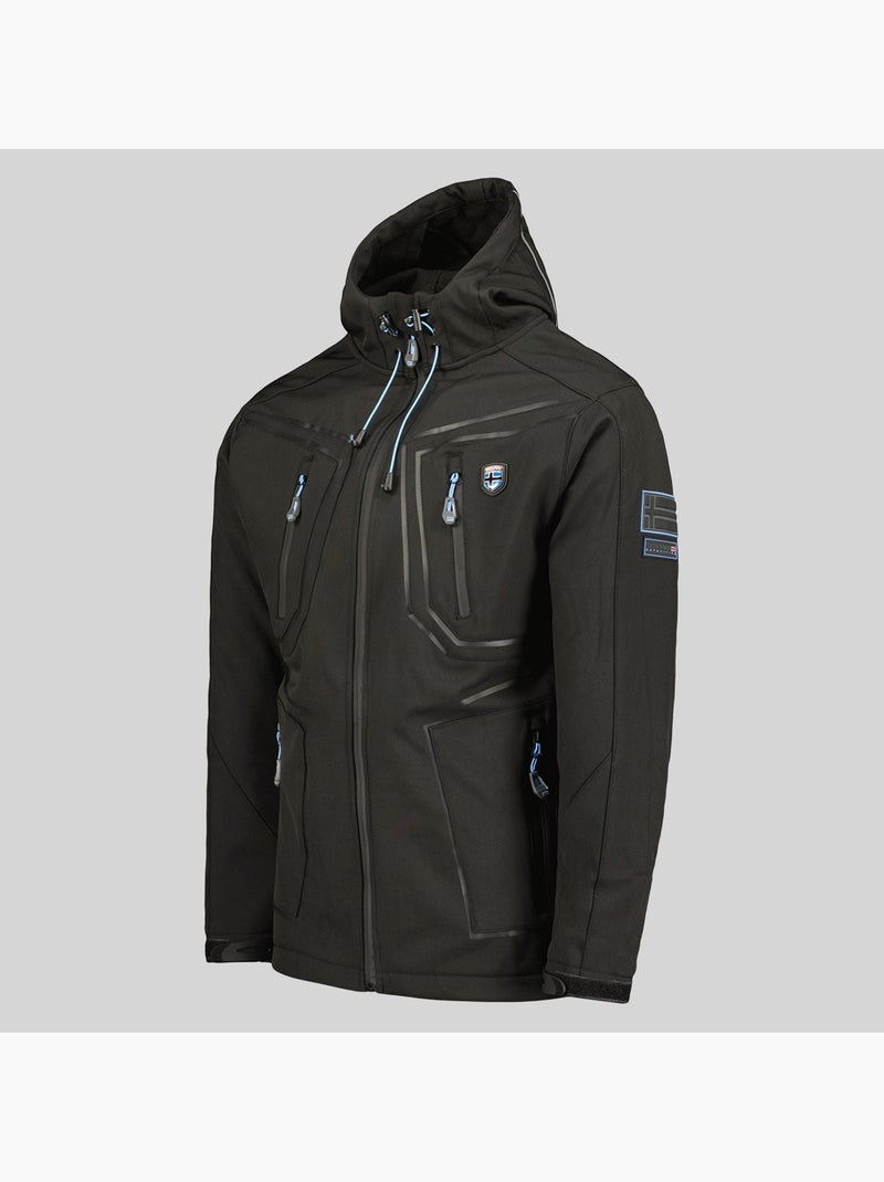 Giacca softshell con cappuccio topere – geographical norway Nero - Kiabi
