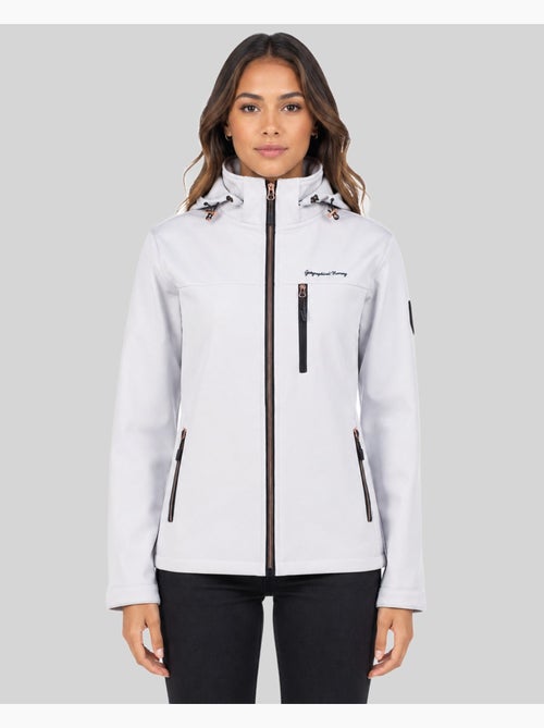 Giacca softshell con cappuccio tounia – geographical norway - Kiabi Giacca softshell con cappuccio tounia – geographical norway - Kiabi