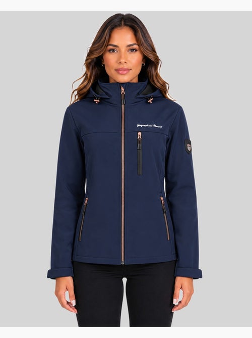 Giacca softshell con cappuccio tounia – geographical norway - Kiabi Giacca softshell con cappuccio tounia – geographical norway - Kiabi