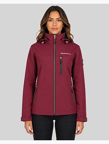Giacca softshell con cappuccio tounia – geographical norway