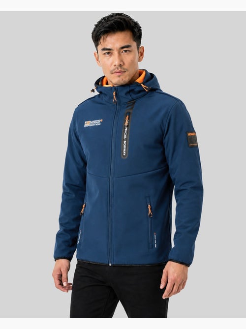 Giacca softshell con cappuccio toxique – geographical norway - Kiabi Giacca softshell con cappuccio toxique – geographical norway - Kiabi
